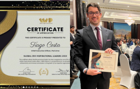 Parisima Talent CEO Tiago Costa is recognised as a Global Rising Leader